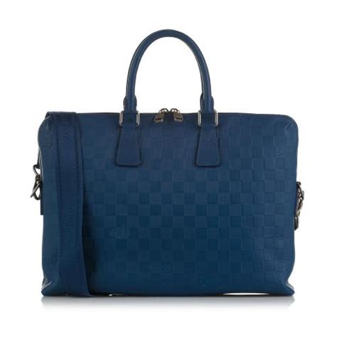 Louis Vuitton Briefcase/Damier Infinie/Porte Document 